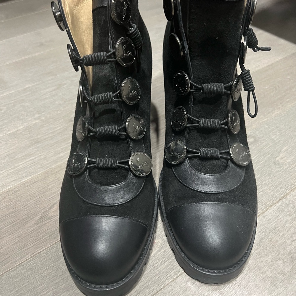 Christian Louboutin Black Boots